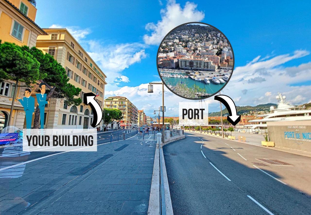 Nestor&jeeves - Port Lympia - Port Area - Close Old Town Appartamento Nizza